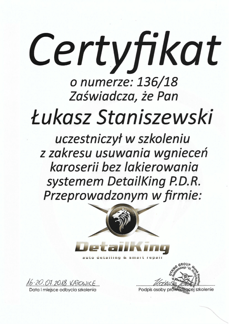 certfikat szkolenie P.D.R. - bezinwazyjne usuwanie wgnieceń1-1 (1)